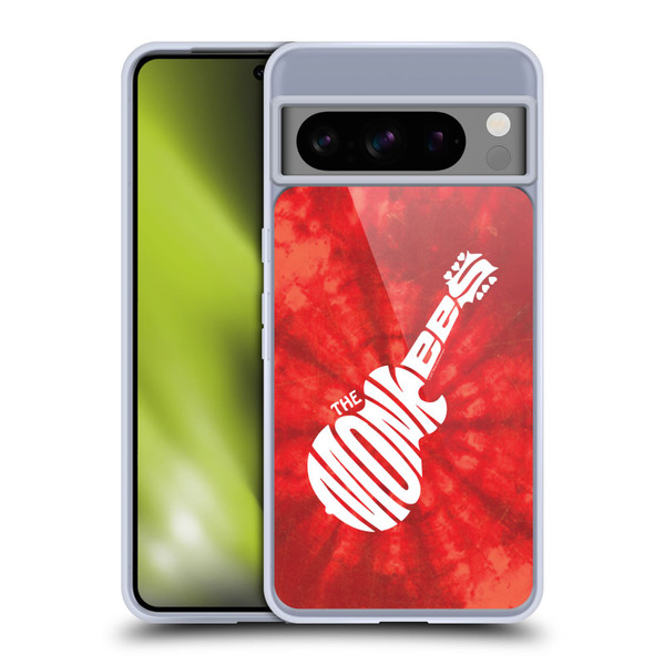 The Monkees Graphics Logo In Red Soft Gel Case for Google Pixel 8 Pro