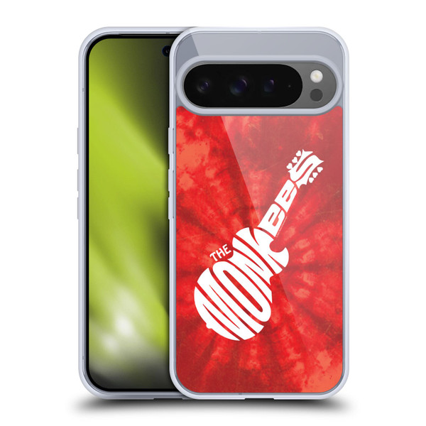 The Monkees Graphics Logo In Red Soft Gel Case for Google Pixel 9 Pro XL