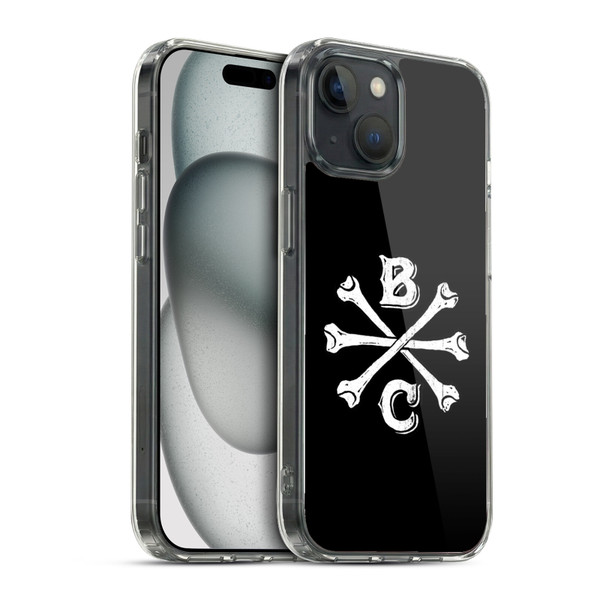 Biffy Clyro Graphics Bones Logo Soft Gel Case for Apple iPhone 15 & MagSafe