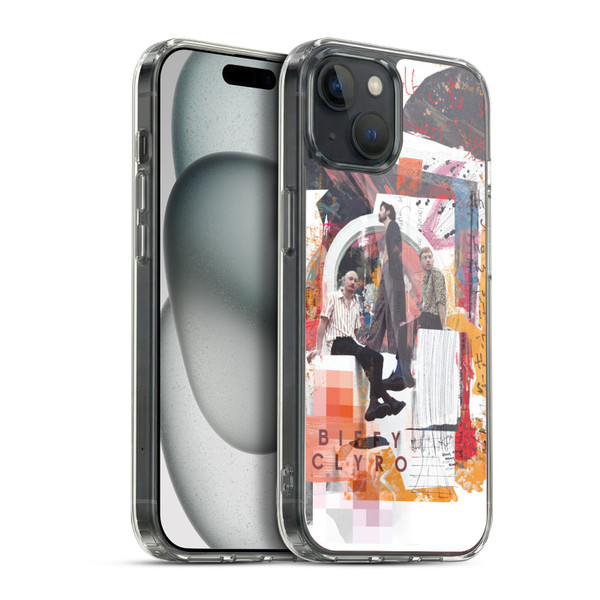 Biffy Clyro Graphics Band Art Soft Gel Case for Apple iPhone 15 Plus & MagSafe