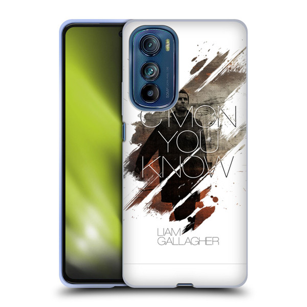 Liam Gallagher Graphics C'mon You Know Soft Gel Case for Motorola Edge 30