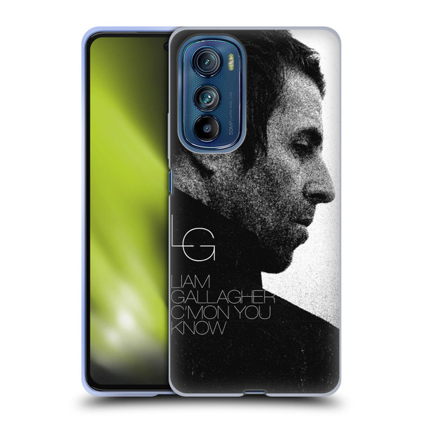 Liam Gallagher Graphics C'mon You Know Album Soft Gel Case for Motorola Edge 30