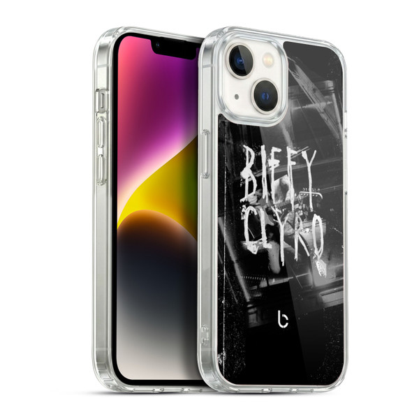 Biffy Clyro Graphics Black White Soft Gel Case for Apple iPhone 14