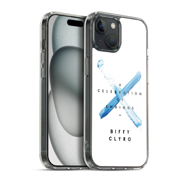 Biffy Clyro Graphics A Celebration Of Endings Soft Gel Case for Apple iPhone 15 Plus & MagSafe