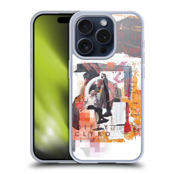 Biffy Clyro Graphics Band Art Soft Gel Case for Apple iPhone 15 Pro