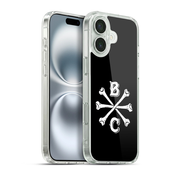 Biffy Clyro Graphics Bones Logo Soft Gel Case for Apple iPhone 16 Plus & MagSafe