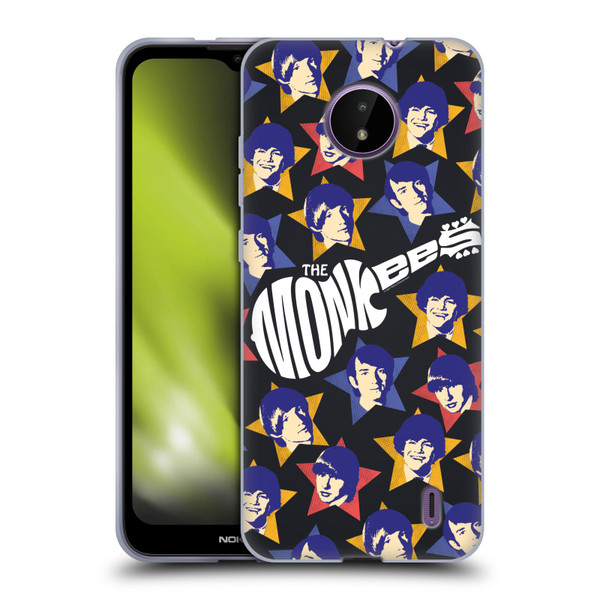 The Monkees Graphics Band Members Soft Gel Case for Nokia C10 / C20