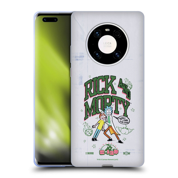 Rick And Morty Duo Graphics Wubb A Lubba Dub Dub Soft Gel Case for Huawei Mate 40 Pro 5G