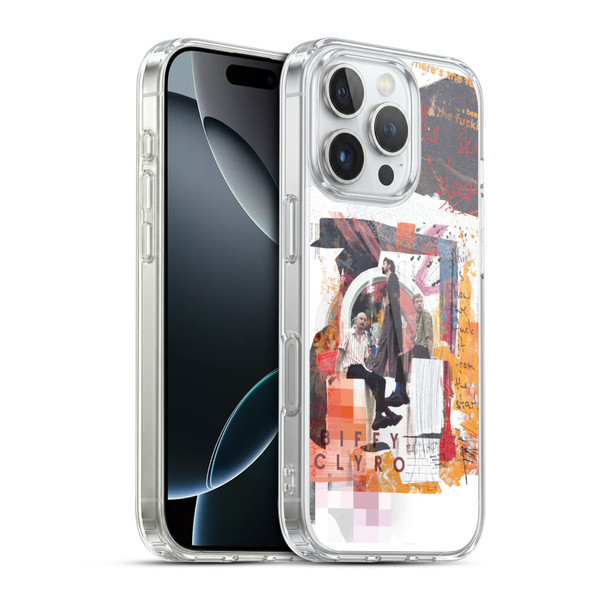 Biffy Clyro Graphics Band Art Soft Gel Case for Apple iPhone 16 Pro & MagSafe