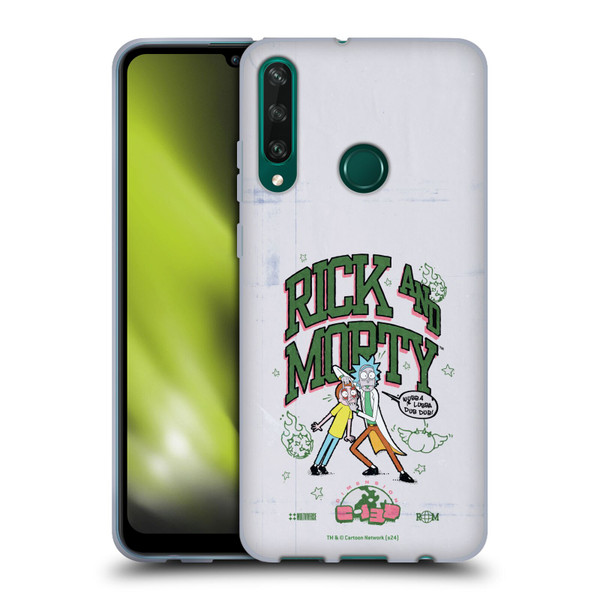Rick And Morty Duo Graphics Wubb A Lubba Dub Dub Soft Gel Case for Huawei Y6p