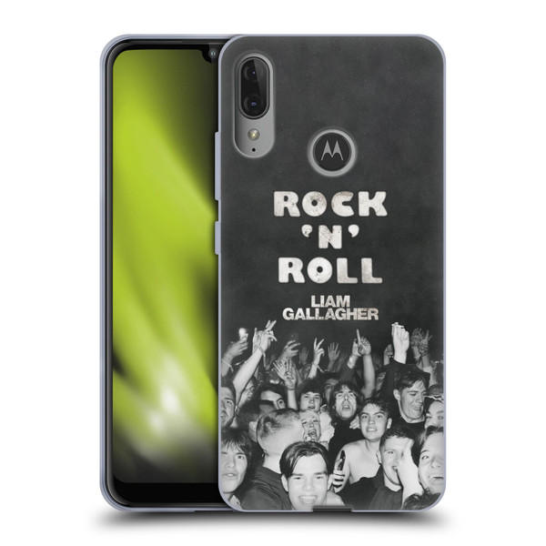 Liam Gallagher Graphics Album Cover Soft Gel Case for Motorola Moto E6 Plus