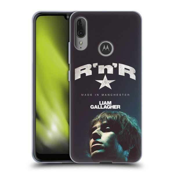Liam Gallagher Graphics Rkid Soft Gel Case for Motorola Moto E6 Plus