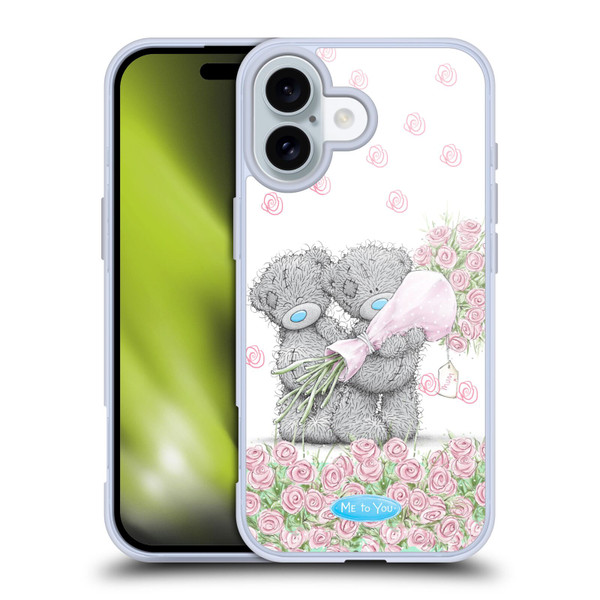 Me To You ALL About Love Pink Roses Soft Gel Case for Apple iPhone 16