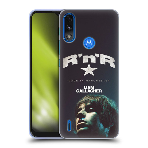 Liam Gallagher Graphics Rkid Soft Gel Case for Motorola Moto E7 Power / Moto E7i Power