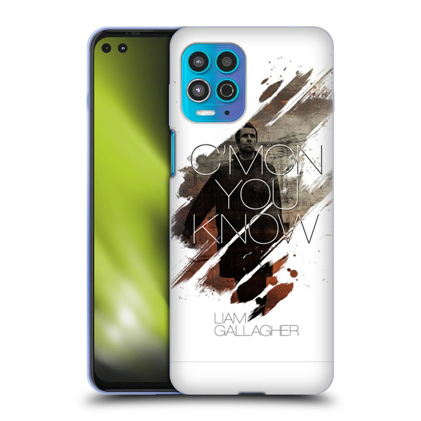 Liam Gallagher Graphics C'mon You Know Soft Gel Case for Motorola Moto G100