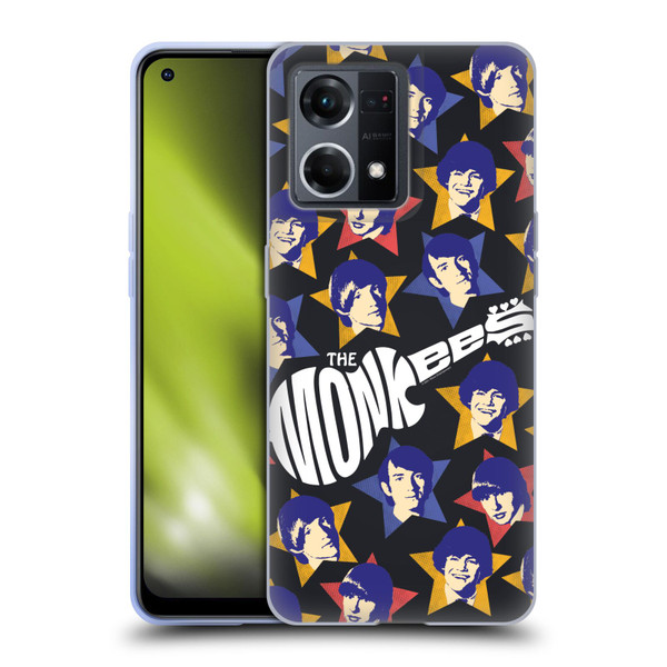 The Monkees Graphics Band Members Soft Gel Case for OPPO Reno8 4G
