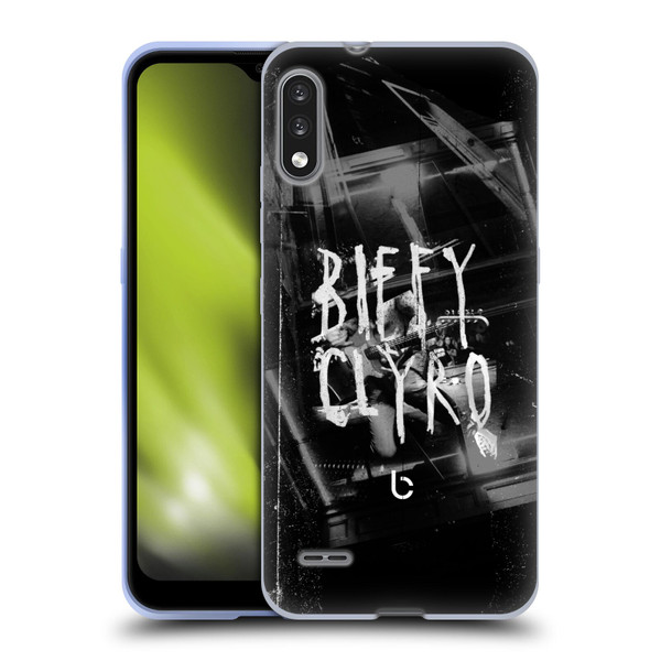 Biffy Clyro Graphics Black White Soft Gel Case for LG K22