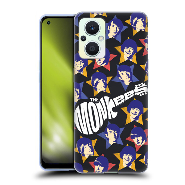 The Monkees Graphics Band Members Soft Gel Case for OPPO Reno8 Lite