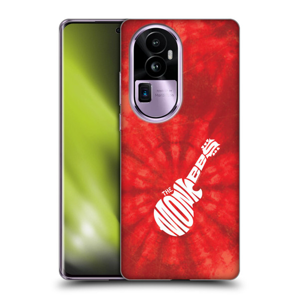 The Monkees Graphics Logo In Red Soft Gel Case for OPPO Reno10 Pro+