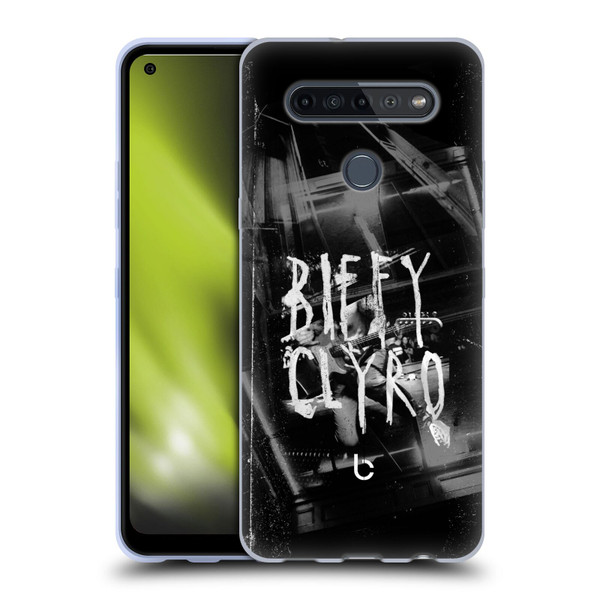 Biffy Clyro Graphics Black White Soft Gel Case for LG K51S