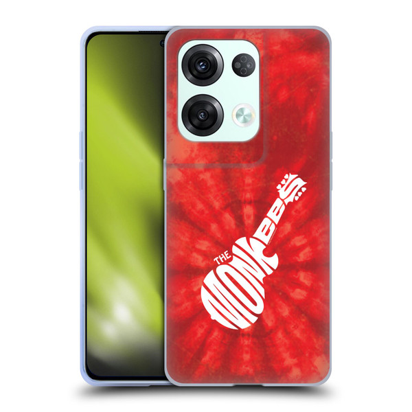The Monkees Graphics Logo In Red Soft Gel Case for OPPO Reno8 Pro