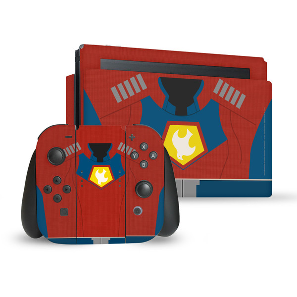 Peacemaker: Television Series Graphics Costume Vinyl Sticker Skin Decal Cover for Nintendo Switch Bundle