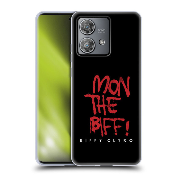 Biffy Clyro Graphics Mon The Biff Soft Gel Case for Motorola Edge 40 Neo 5G