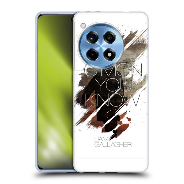 Liam Gallagher Graphics C'mon You Know Soft Gel Case for OnePlus 12R