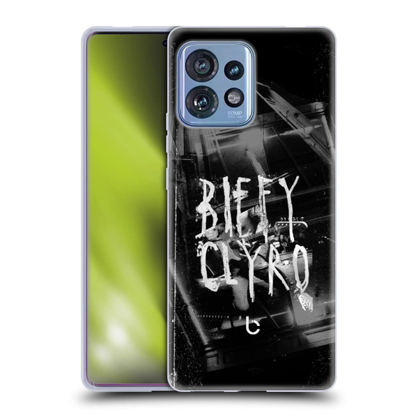 Biffy Clyro Graphics Black White Soft Gel Case for Motorola Moto Edge 40 Pro