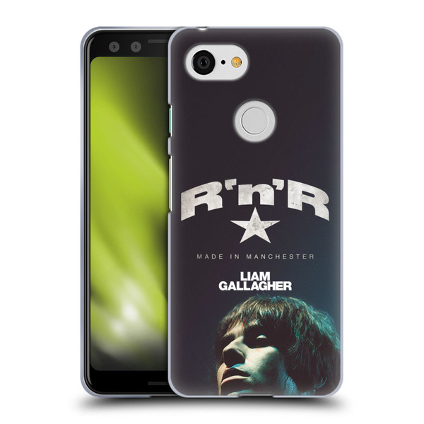 Liam Gallagher Graphics Rkid Soft Gel Case for Google Pixel 3