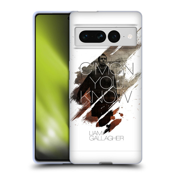 Liam Gallagher Graphics C'mon You Know Soft Gel Case for Google Pixel 7 Pro