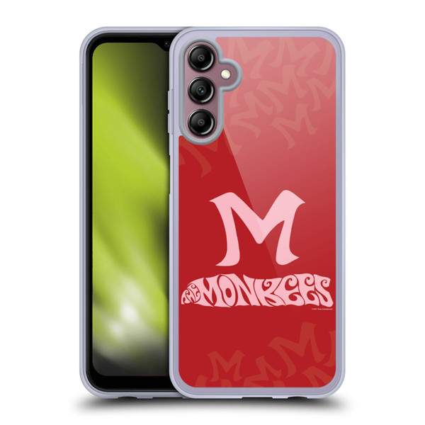 The Monkees Graphics Logotype Soft Gel Case for Samsung Galaxy A14 5G