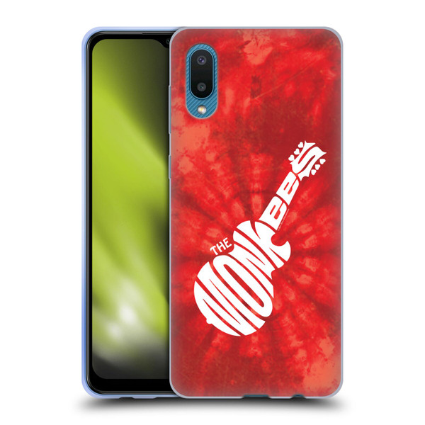 The Monkees Graphics Logo In Red Soft Gel Case for Samsung Galaxy A02/M02 (2021)