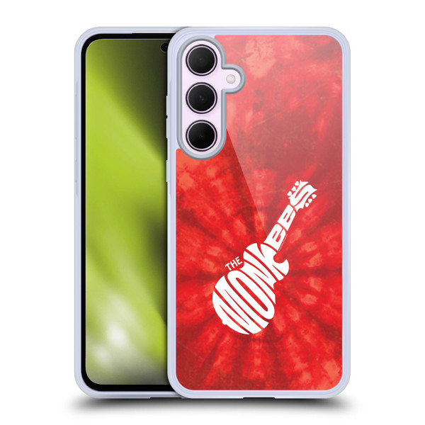 The Monkees Graphics Logo In Red Soft Gel Case for Samsung Galaxy A35 5G
