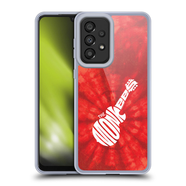 The Monkees Graphics Logo In Red Soft Gel Case for Samsung Galaxy A33 5G (2022)