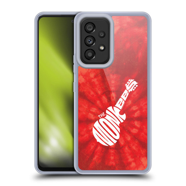 The Monkees Graphics Logo In Red Soft Gel Case for Samsung Galaxy A53 5G (2022)