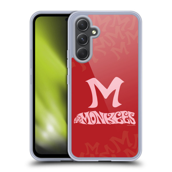 The Monkees Graphics Logotype Soft Gel Case for Samsung Galaxy A54 5G