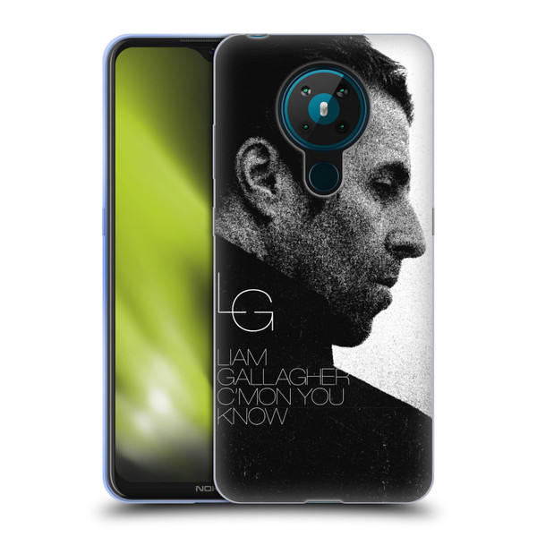 Liam Gallagher Graphics C'mon You Know Album Soft Gel Case for Nokia 5.3