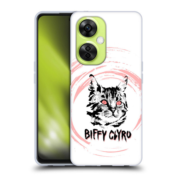 Biffy Clyro Graphics Cat Soft Gel Case for OnePlus Nord CE 3 Lite 5G