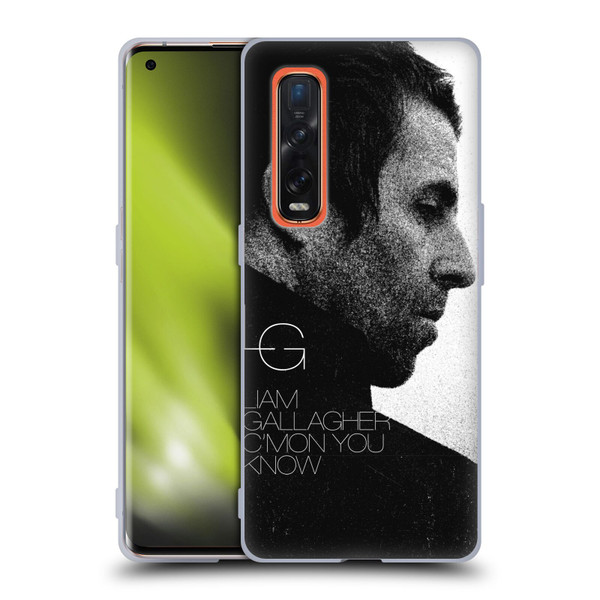 Liam Gallagher Graphics C'mon You Know Album Soft Gel Case for OPPO Find X2 Pro 5G