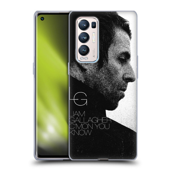 Liam Gallagher Graphics C'mon You Know Album Soft Gel Case for OPPO Find X3 Neo / Reno5 Pro+ 5G
