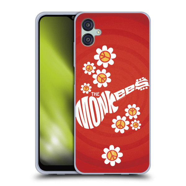 The Monkees Graphics Pattern In Red Soft Gel Case for Samsung Galaxy M04 5G / A04e