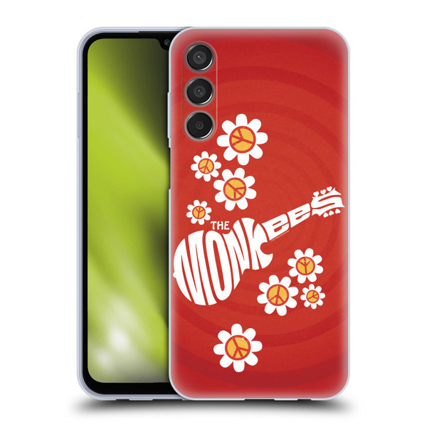 The Monkees Graphics Pattern In Red Soft Gel Case for Samsung Galaxy M15/F15 5G