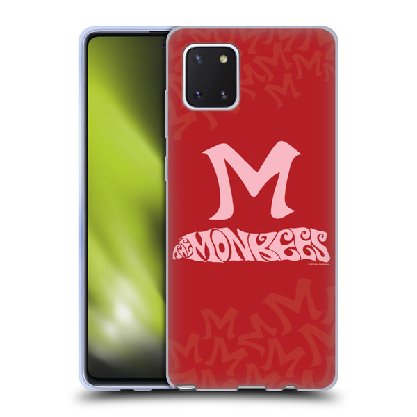 The Monkees Graphics Logotype Soft Gel Case for Samsung Galaxy Note10 Lite