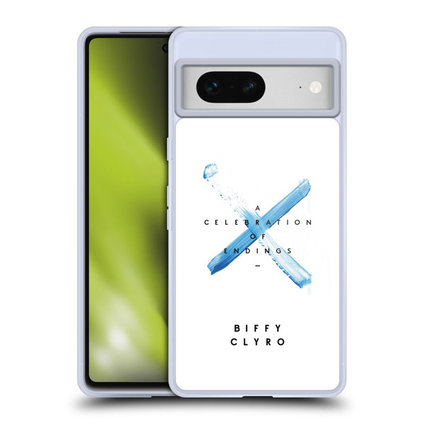Biffy Clyro Graphics A Celebration Of Endings Soft Gel Case for Google Pixel 7