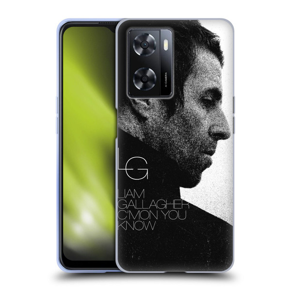 Liam Gallagher Graphics C'mon You Know Album Soft Gel Case for OPPO A57s