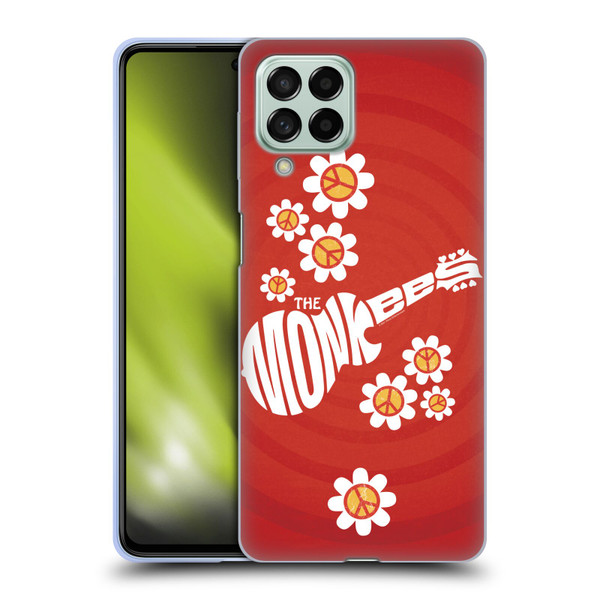 The Monkees Graphics Pattern In Red Soft Gel Case for Samsung Galaxy M53 (2022)