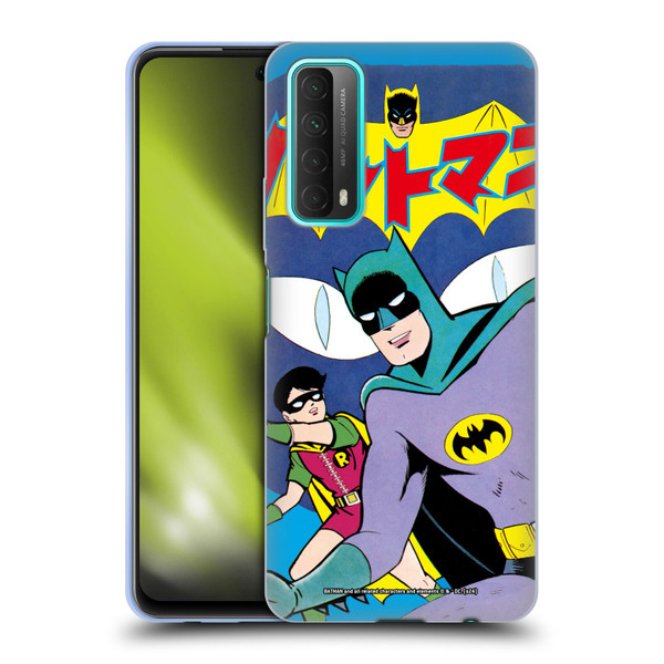 Batman DC Comics Bat-Manga! Comic Book Cover Soft Gel Case for Huawei P Smart (2021)