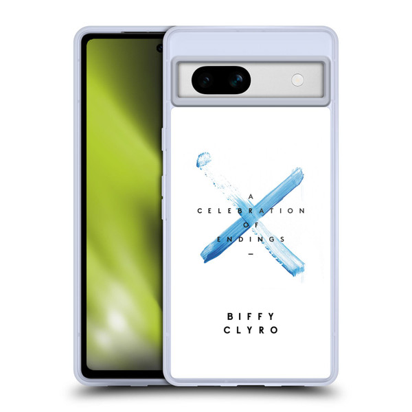 Biffy Clyro Graphics A Celebration Of Endings Soft Gel Case for Google Pixel 7a