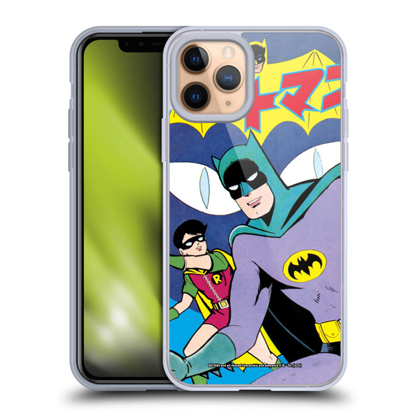 Batman DC Comics Bat-Manga! Comic Book Cover Soft Gel Case for Apple iPhone 11 Pro